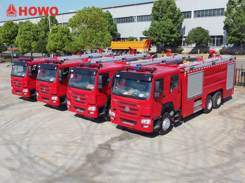 HOWO 6x4 12 m³ Feuerwehrfahrzeug mit Wasser-/Schaumtank