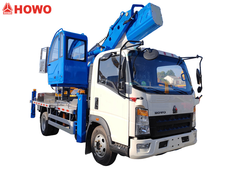 Howo 4x2 18m aerial platform truck