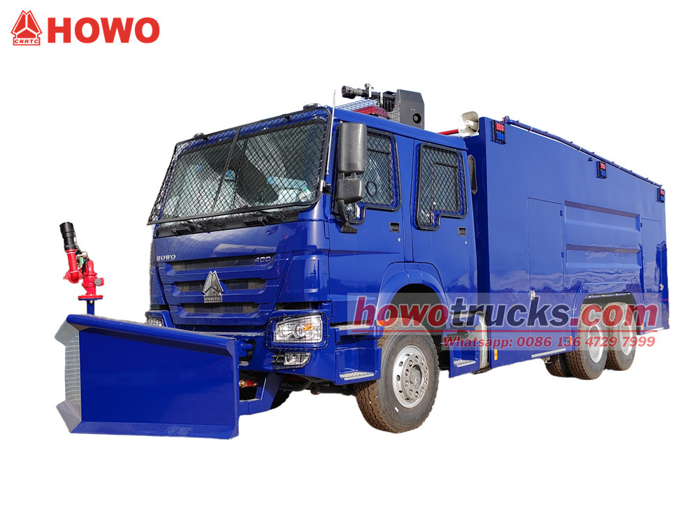 HOWO armored crowd control riot truck