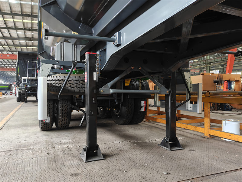 Heavy Duty 3 Axles Tipper Semi Trailer