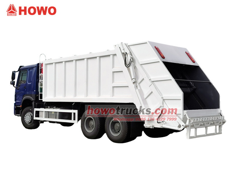 HOWO 6×4 back loader garbage truck