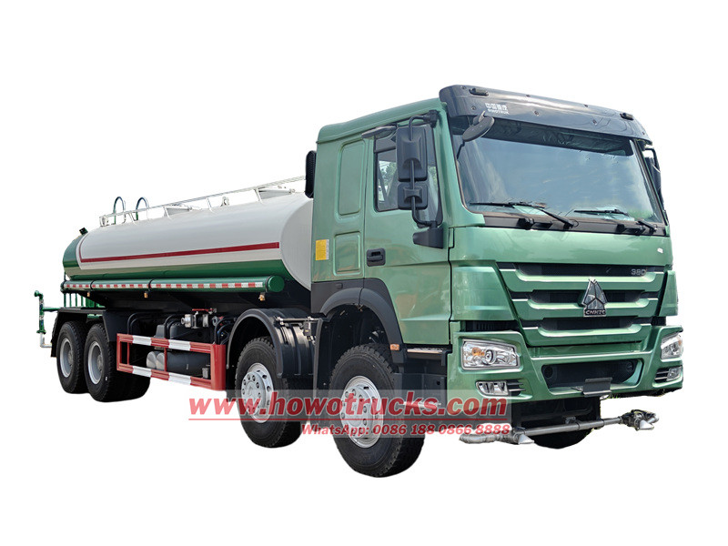 HOWO 8×4 water delivery truck