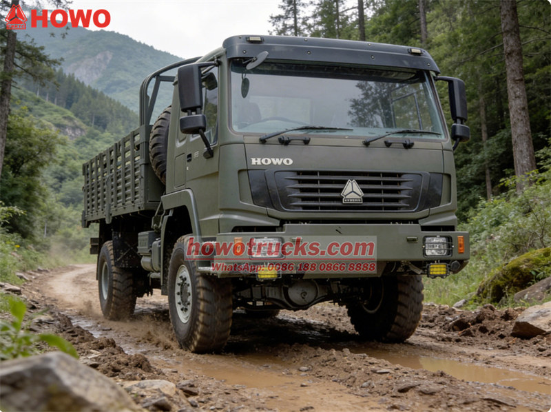Howo 4x4 cargo truck