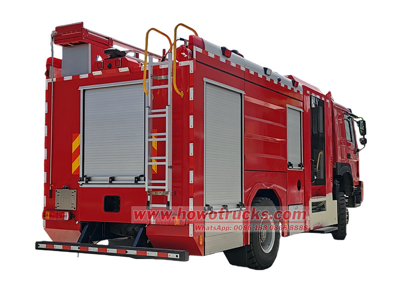 HOWO 4×4 fire fighting truck