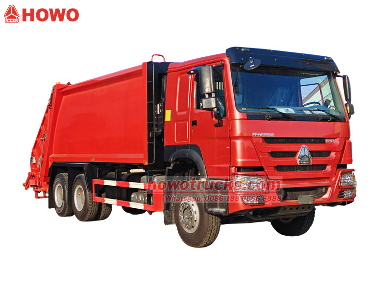 Howo 20CBM garbage compactor truck