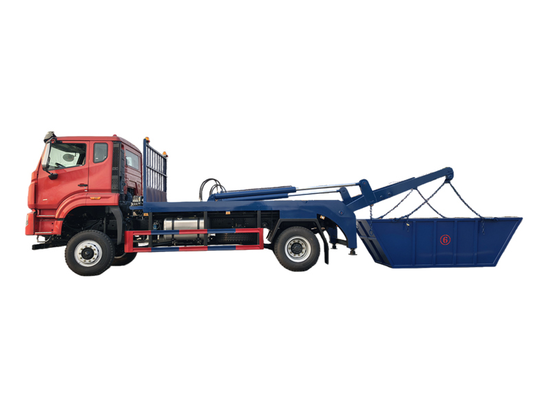 HOWO 6CBM skip bin truck