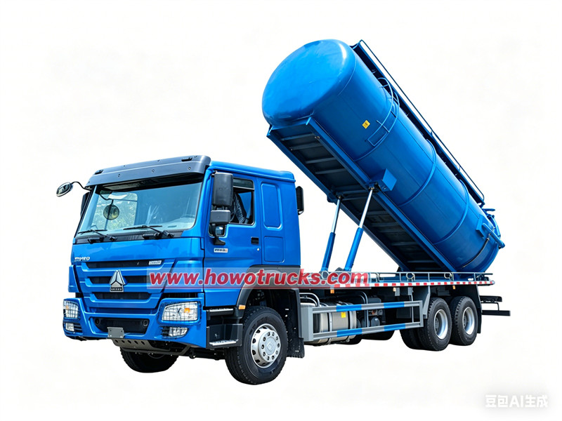 HOWO 20000L Vakuumtankwagen: Aufbau, Funktionsprinzip und Vorteile
