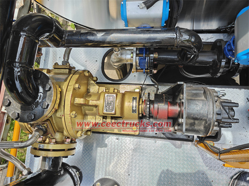 High-viscosity insulation pump