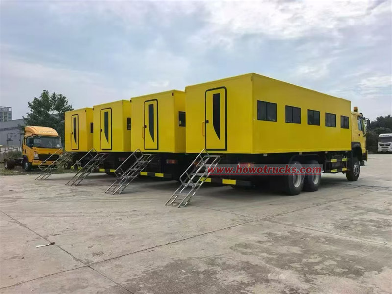 howo 6x6 drive troops carrier truck