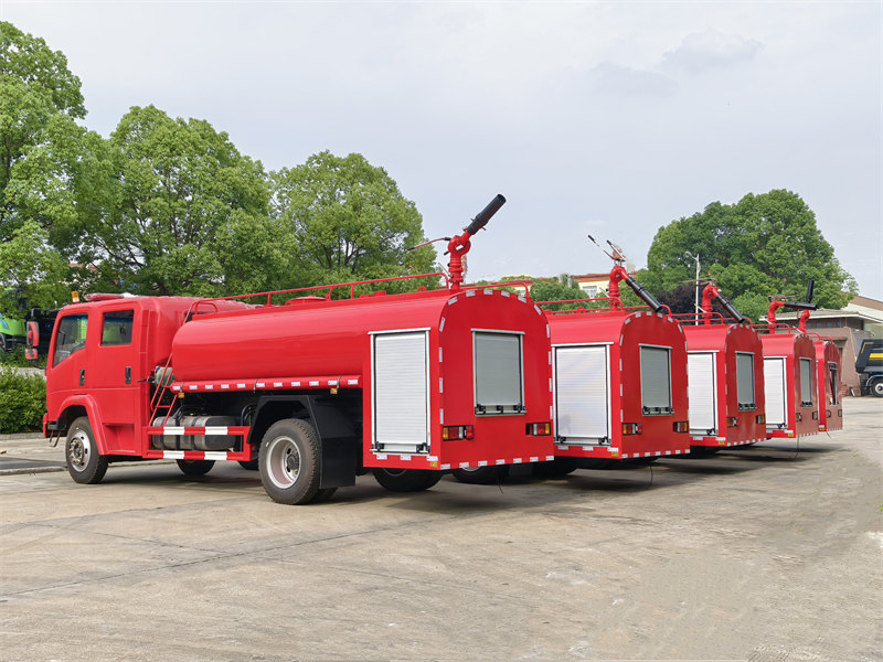 HOWO light fire water truck