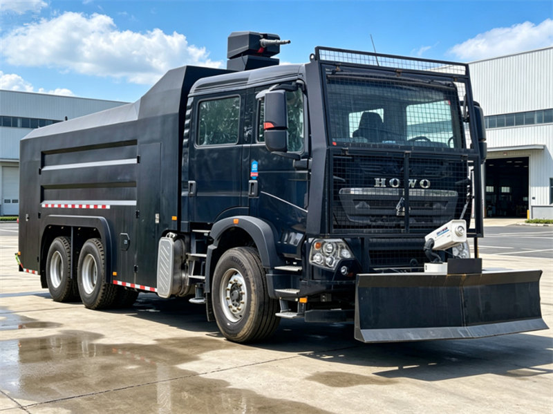 HOWO fire fighting roit truck HOWO fire fighting roit truck