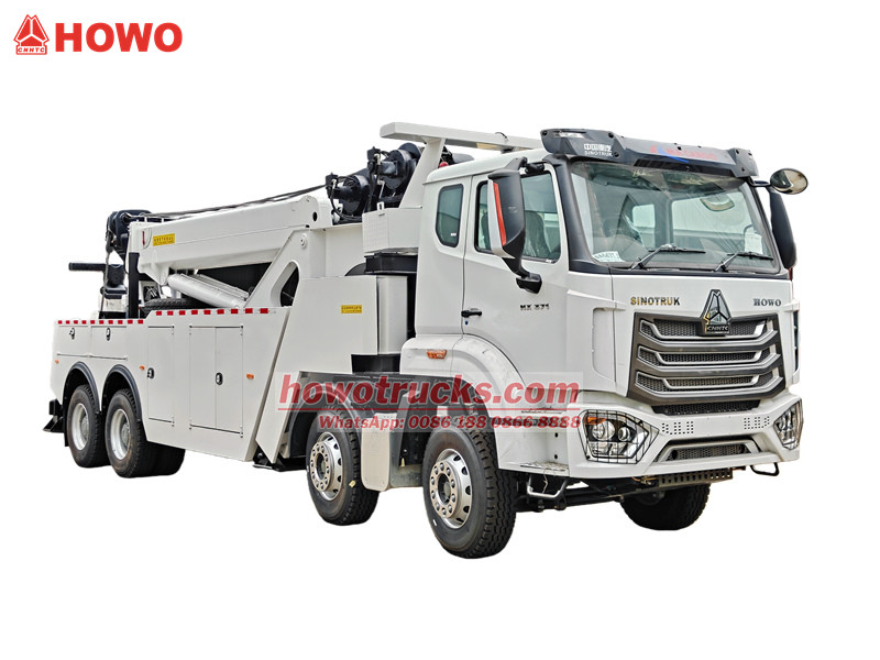 HOWO 40 ton road rescue wrekcer truck