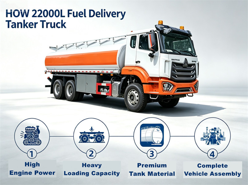 HOWO NX heavy 22000L fuel pump truck