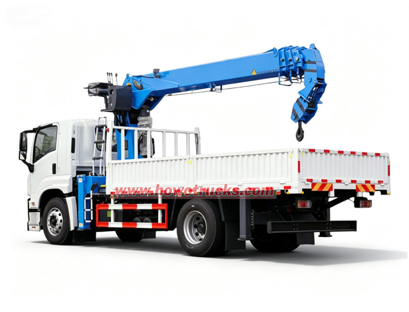 HOWO 4×2 Telescopic Boom Crane Truck HOWO 4×2 Telescopic Boom Crane Truck