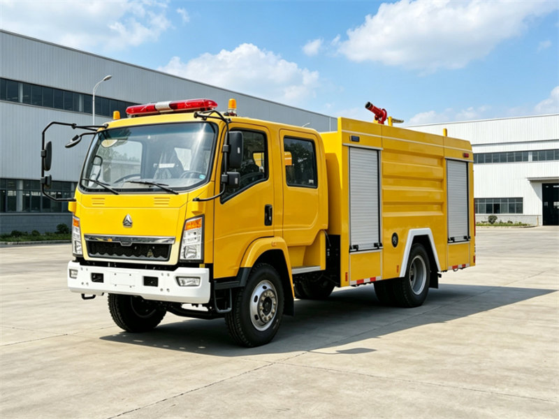 HOWO fire pump truck